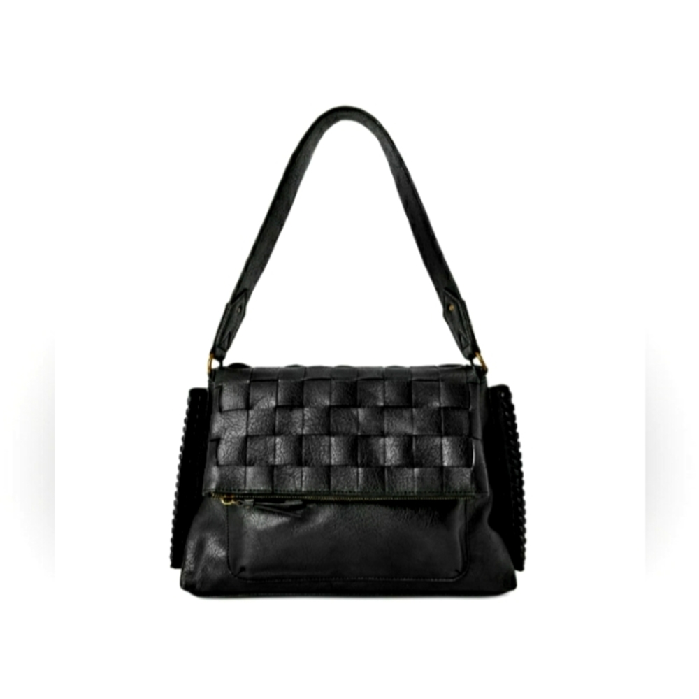 Women’s Heidi Flap Shoulder Bag Handbag - Black - Brand New With Tags